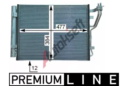 MAHLE Kondenztor klimatizace MAO AC 709 000P, AC 709 000P