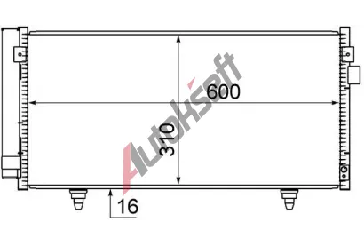 MAHLE Kondenztor klimatizace MAO AC 718 000S, AC 718 000S