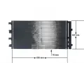 MAHLE Kondenztor klimatizace MAO AC 724 000S, AC 724 000S