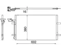 Kondenztor klimatizace MAHLE ‐ MAO AC 725 000S