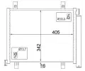Kondenztor klimatizace MAHLE ‐ MAO AC 747 000S