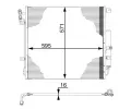 Kondenztor klimatizace MAHLE ‐ MAO AC 759 000S