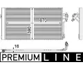 Kondenztor klimatizace MAHLE ‐ MAO AC 762 000P