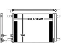 MAHLE Kondenztor klimatizace MAO AC 772 000P, AC 772 000P