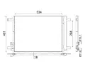 Kondenztor klimatizace MAHLE ‐ MAO AC 772 000S