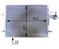 MAHLE Kondenztor klimatizace MAO AC 775 000S, AC 775 000S