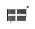 MAHLE Kondenztor klimatizace MAO AC 777 000P, AC 777 000P