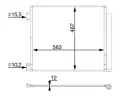 MAHLE Kondenztor klimatizace ‐ MAO AC 78 000S