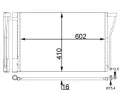 Kondenztor klimatizace MAHLE ‐ MAO AC 781 000S