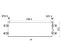 Kondenz�tor klimatizace&nbsp;MAHLE&nbsp;&dash;&nbsp;MAO AC 784 000S
