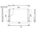 Kondenztor klimatizace MAHLE ‐ MAO AC 786 000P