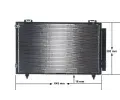 MAHLE Kondenztor klimatizace MAO AC 789 000S, AC 789 000S