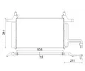 Kondenztor klimatizace MAHLE ‐ MAO AC 790 000S