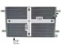 MAHLE Kondenztor klimatizace MAO AC 803 000S, AC 803 000S