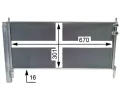 MAHLE Kondenzátor klimatizace MAO AC 818 000S, AC 818 000S