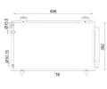 Kondenztor klimatizace MAHLE ‐ MAO AC 831 000S