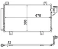 Kondenztor klimatizace MAHLE ‐ MAO AC 865 000S