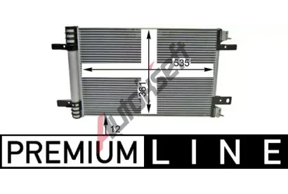 MAHLE Kondenztor klimatizace MAO AC 886 000P, AC 886 000P
