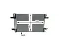 MAHLE Kondenztor klimatizace MAO AC 886 000P, AC 886 000P