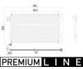 Kondenztor klimatizace MAHLE ‐ MAO AC 896 000P
