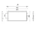 Kondenztor klimatizace MAHLE ‐ MAO AC 921 000P