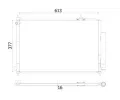 Kondenztor klimatizace MAHLE ‐ MAO AC 927 000S