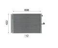 MAHLE Kondenztor klimatizace MAO AC 932 000S, AC 932 000S