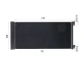 MAHLE Kondenzátor klimatizace MAO AC 945 000S, AC 945 000S