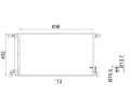 Kondenztor klimatizace MAHLE ‐ MAO AC 952 000S