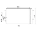 Kondenztor klimatizace MAHLE ‐ MAO AC 959 000S