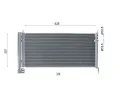 MAHLE Kondenz�tor klimatizace MAO AC 987 000S, AC 987 000S