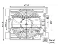 Vtrk kondenztoru klimatizace MAHLE ‐ MAO ACF 24 000S