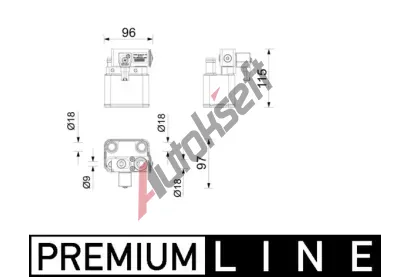MAHLE Chladic� jednotka (chiller) MAO ACH 2 000P, ACH 2 000P
