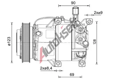 MAHLE Kompresor klimatizace MAO ACP 1459 000P, ACP 1459 000P MAHLE Kompresor klimatizace MAO ACP 1459 000P, ACP 1459 000P