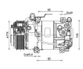 MAHLE Kompresor klimatizace ‐ MAO ACP 1460 000P