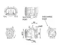 MAHLE Kompresor klimatizace MAO ACP 1465 000P, ACP 1465 000P