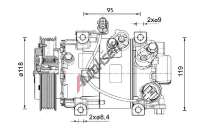 MAHLE Kompresor klimatizace MAO ACP 1466 000P, ACP 1466 000P MAHLE Kompresor klimatizace MAO ACP 1466 000P, ACP 1466 000P