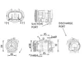 MAHLE Kompresor klimatizace MAO ACP 1466 000P, ACP 1466 000P