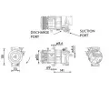 MAHLE Kompresor klimatizace MAO ACP 1491 000P, ACP 1491 000P