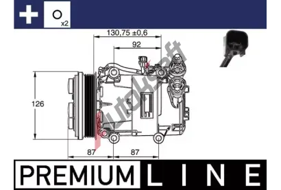 MAHLE Kompresor klimatizace MAO ACP 54 000P, ACP 54 000P