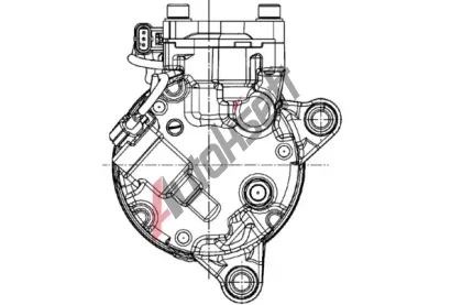 MAHLE Kompresor klimatizace MAO ACP 599 000P, ACP 599 000P