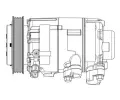 MAHLE Kompresor klimatizace MAO ACP 629 000P, ACP 629 000P