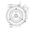 MAHLE Kompresor klimatizace MAO ACP 630 000P, ACP 630 000P