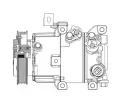 MAHLE Kompresor klimatizace MAO ACP 631 000P, ACP 631 000P