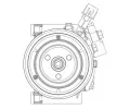 MAHLE Kompresor klimatizace MAO ACP 632 000P, ACP 632 000P