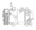 MAHLE Kompresor klimatizace MAO ACP 632 000P, ACP 632 000P
