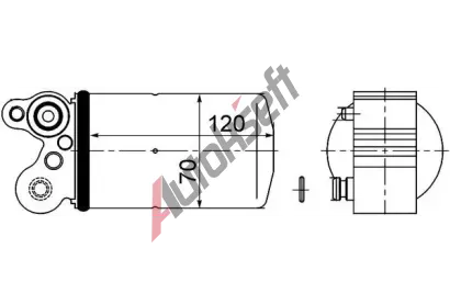 MAHLE Vysoue klimatizace MAO AD 101 000S, AD 101 000S