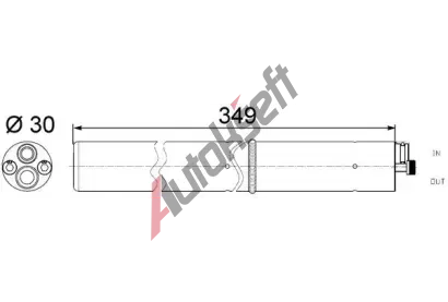 MAHLE Vysoue klimatizace MAO AD 243 000S, AD 243 000S