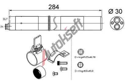 MAHLE Vysoue klimatizace MAO AD 251 000S, AD 251 000S