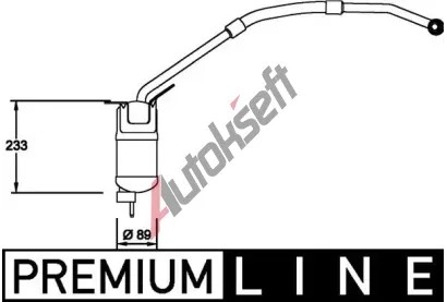 MAHLE Vysoue klimatizace MAO AD 273 000P, AD 273 000P